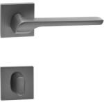 Maestro BASIC Sydney antracit négyzetrozettás WC