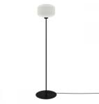 Kaja Lighting Lampadar Sparta, 1xE27, H155 cm, D36cm, metal negru, sticlă albă (K-5645)