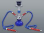 Chillout Smoke Hookah Elegáns kisméretű kék színű shisha - 2 csöves (DM-5-5371)