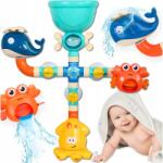 MEMFLOW Játék Fürdő Csaptelep Kád Vízesés Gyerekeknek Túlfolyó Szökőkút (ZABAWKA DO WANNY DLA DZIECI DO ZABAWY KRANIK)