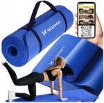 Wozinsky Pilates Jóga Tornaszőnyeg Edzés Vastag Nbr Karimata (WNSP-BLUE)