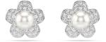 Swarovski fülbevaló női fém kristály Ariana Grande x - ezüst Univerzális méret