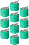 VHBW Gombelem Akkumulátor 3/V15H 2 Pins - 20 mAh 3, 6 V NiMH