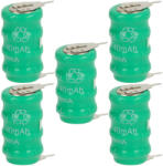 VHBW Gombelem Akkumulátor V40H - 40 mAh 4, 8 V NiMH - elektrohungary - 8 300 Ft