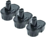 VHBW Elektromos szerszám akkumulátor DE9096, DE9095, DE9039, DC9096, DC9099 - 3300 mAh 18 V NiMH - elektrohungary - 59 500 Ft
