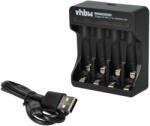 VHBW Töltő AA, AAA Li-Ion akkumulátorokhoz - 5 V / 2 A