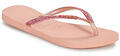 Havaianas Lábujjközös papucsok SLIM GLITTER II Rózsaszín 41 / 42 - spartoo - 14 349 Ft