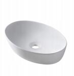 BALNEO Mosdókagyló Kerámia Asztali Fehér 62x42 cm ovális Vileo (5906792481797)