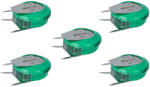 VHBW Gombelem Akkumulátor V80H - 80 mAh 1, 2 V NiMH - elektrohungary - 18 300 Ft