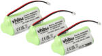 VHBW Vezetékes telefon akkumulátor 3HR-AAAU-2 - 700 mAh 3, 6 V NiMH