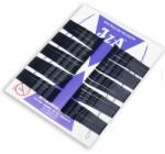 Iza bordázott betét Fekete 2 golyó 6 cm 100 Db (306/100)