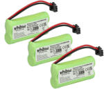 VHBW Akkumulátor 2SNAAA55HSJ1, 2SN-AAA55H-S-J1 - 800 mAh 2, 4 V NiMH - elektrohungary - 10 800 Ft