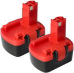 VHBW Elektromos szerszám akkumulátor Bosch 2 607 335 263, 1617S0004W - 1500 mAh 14, 4 V NiMH