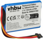 VHBW GPS Akkumulátor HM9420236853, AHL03711008 - 1100 mAh 3, 7 V Li-Ion