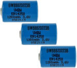 VHBW Elem ER14250 1/2AA, 1770-XZ, 3B26, 418-0076, 60-0576-100 - 1200 mAh 3, 6 V Li-SOCl2 - elektrohungary - 13 600 Ft