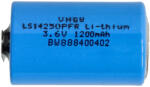 VHBW 1/2 AA Akkumulátor LS14250PFR - 1200 mAh 3, 6 V Li-SOCl2