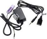 VHBW AUX Audio Adapter Kábel BNS 5.0 Audi autórádióhoz stb. - 9, 5 cm