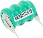 VHBW Gombelem Akkumulátor V40H 2 pin - 40 mAh 3, 6 V NiMH