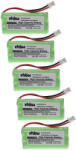VHBW Vezetékes telefon akkumulátor 55AAAHR2BMX, 220436C1, 41AAAH2BMX, 220382C1 - 800 mAh 2, 4 V NiMH - elektrohungary - 20 500 Ft