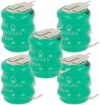 VHBW Gombelem Akkumulátor V80H - 80 mAh 3, 6 V NiMH - elektrohungary - 20 500 Ft