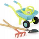 Ecoiffier Deluxe kerti talicska 2 kerékkel és tartozékokkal (7600004539)