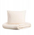 Homla Defla ágyneműhuzat, mosott pamut, bézs, 140x200 + 1*50x60 cm (240104)