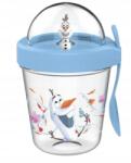 Disney Frozen Jégvarázs Olaf Bögre Figurával és Kanállal Ajándék Szett 350ml