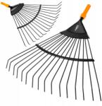 NEO TOOLS Neo Legyező Gereblye Fém 360mm Kerti Neo Click System 95-065 (95-065)