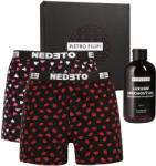 Nedeto Férfi ajándékkészlet2PACK rövidnadrágNedeto és Pietro Filipi tusfürdő (3NPGP1L) XL