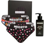 Nedeto Női ajándékkészlet2PACK bugyiNedeto és Pietro Filipi intim gél (3NPLIGL) L