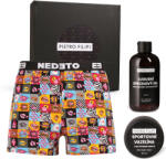 Nedeto Férfi ajándék boxeralsó szettNedeto és kozmetikumok Pietro Filipi (2NPGP1Z1L) XXL