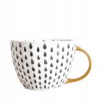 Homla Sidi fekete könnycseppes bögre arany füllel 0, 48 l Homla (241476)