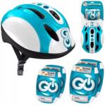 Stamp Állítható gyerek védő szett Sisak protektorok Kék SP0857 (3496271885076)