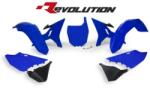 RTECH REPLACEMENT PLASTIC KIT 6 PCS includes blue fenders, blue shrouds, blue side panels, black airbox side panels, blue front plate - R-KITYZ0-BL1-REV (R-KITYZ0-BL1-REV)