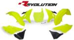 RTECH REPLACEMENT PLASTIC KIT 6 PCS includes neon yellow fenders, neon yellow shrouds, neon yellow side panels, black airbox side panels, neon yellow front plate - R-KITYZ0-GF0-REV (R-KITYZ0-GF0-REV)