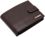 La Scala fémlogós férfi pénztárca valódi bőrből SFL1021/T barna