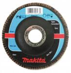 Makita Levélcsiszoló Corundum 125x22, 23mm P120 Alumínium, Acél, Fém, (P-65187)