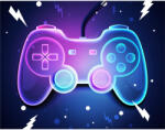 Gamer Neon polár takaró 100x140cm (BRM011670) - ostore