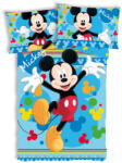 Mickey egér Disney Mickey Joyful gyerek, ovis ágyneműhuzat 100×135 cm, 40×60 cm (EXK350281)