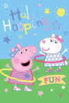 Peppa Malac Hula Hooping polár takaró 100x150cm (JFK034383) - ostore