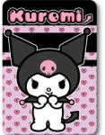 Hello Kitty Kuromi Heart polár takaró 100x140cm (FML367321) - ostore