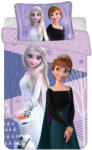 Jégvarázs Disney Jégvarázs Purple gyerek, ovis ágyneműhuzat 100×135 cm, 40×60 cm