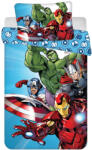 Bosszúállók Light Blue gyerek, ovis ágyneműhuzat 100×135 cm, 40×60 cm