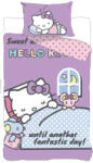 Hello Kitty Another Day gyerek, ovis ágyneműhuzat 100×135 cm, 40×60 cm (BRM024014) - ostore