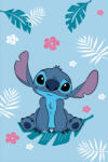 Stitch Disney Lilo és Stitch, A csillagkutya Blue polár takaró 100x150cm (JFK040041)