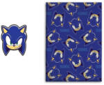 Sonic a sündisznó Spin Dash polár takaró és forma párna szett (AYM077520) - ostore
