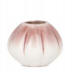 Eurofirany C/EVITA/VÁZA/03, krémszínű, 18×18×14cm, rózsaszín