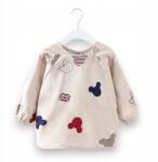 MilaBaby Szoptatós előke kötény ujjakkal, légáteresztő szövet, bézs (#C402A1)