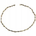  Punk nyaklánc arany KP-32967