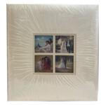 P&O Esküvői fotósarkos fényképalbum - ablakos - fehér (BBT293230-W20-2)